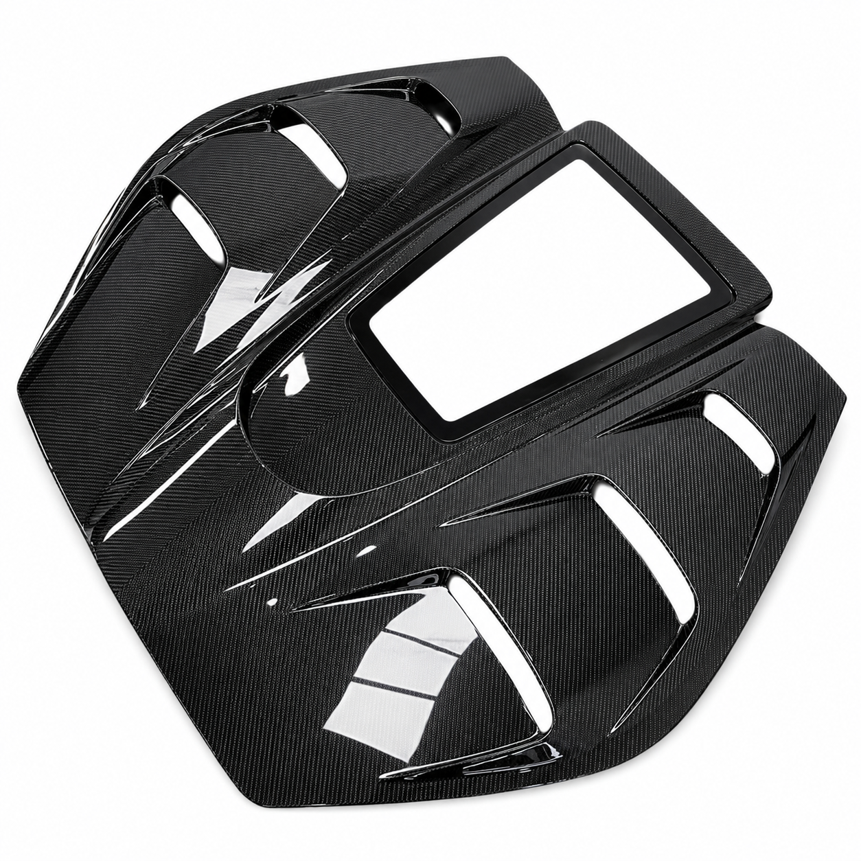 Ferrari 296 GTB BFA Style Carbon Fiber Rear Engine Cover