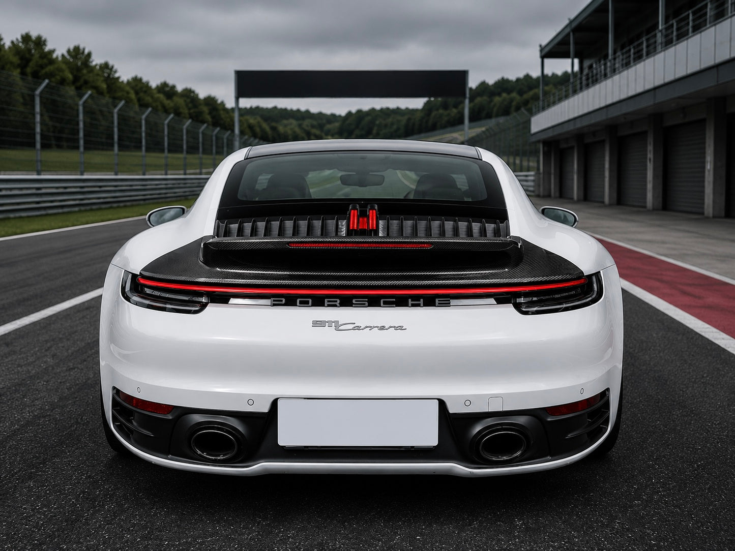 Porsche 911 992 Carrera (2020-2024) - Duck Tail Trunk Spoiler