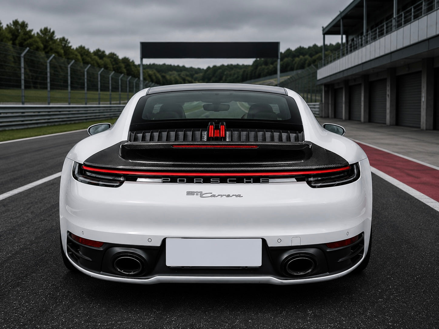 Porsche 911 992 Carrera (2020-2024) - Duck Tail Trunk Spoiler