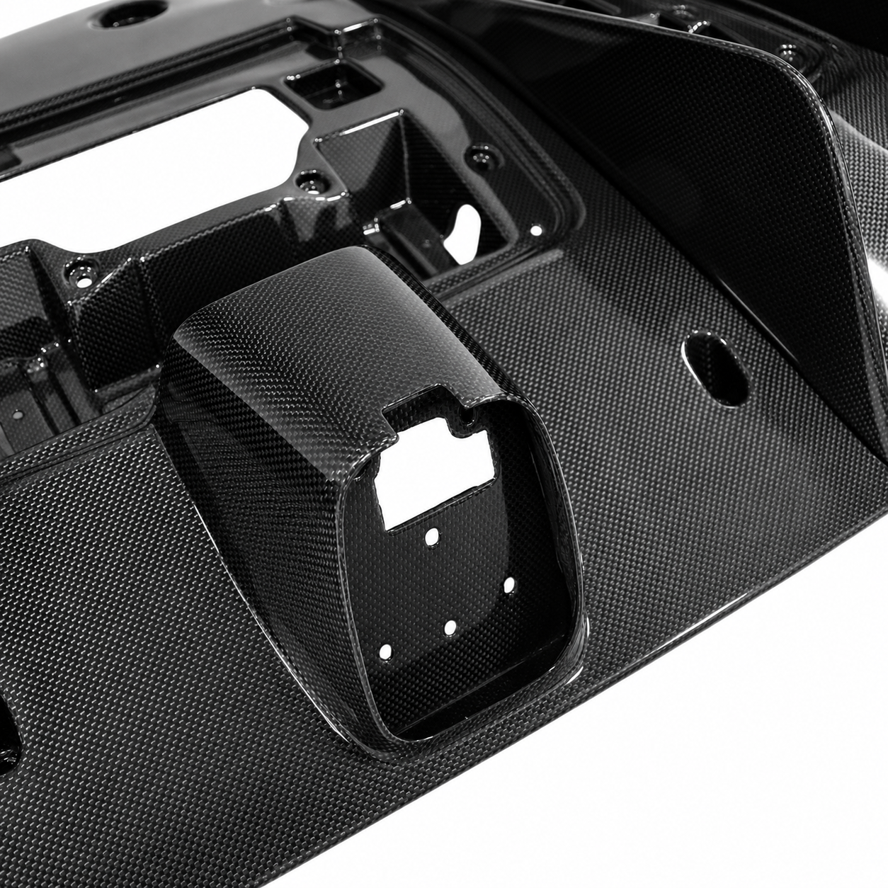 Ferrari 488 GTB - Exotic Design Carbon Fiber Rear Diffuser