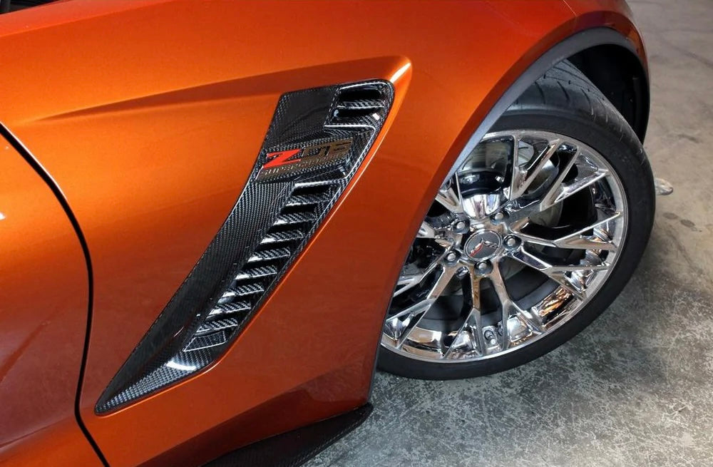 Chevrolet Corvette C7 Z06 Carbon Fiber Fender Vents