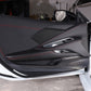Chevrolet Corvette C8 Carbon Fiber Door Kick Panel Covers (2020–2026)