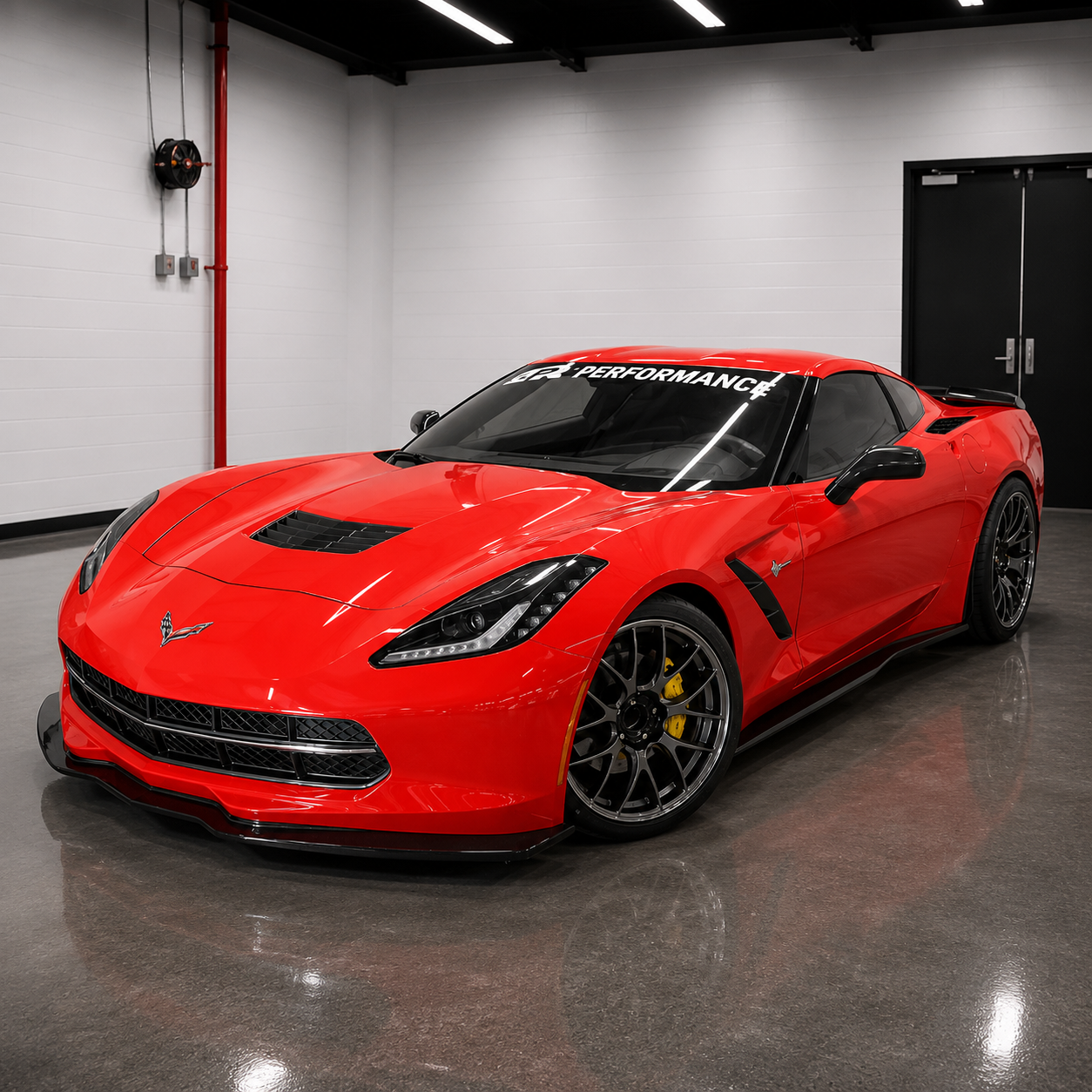 Chevrolet Corvette C7 Z06 Carbon Fiber Side Rocker Extensions