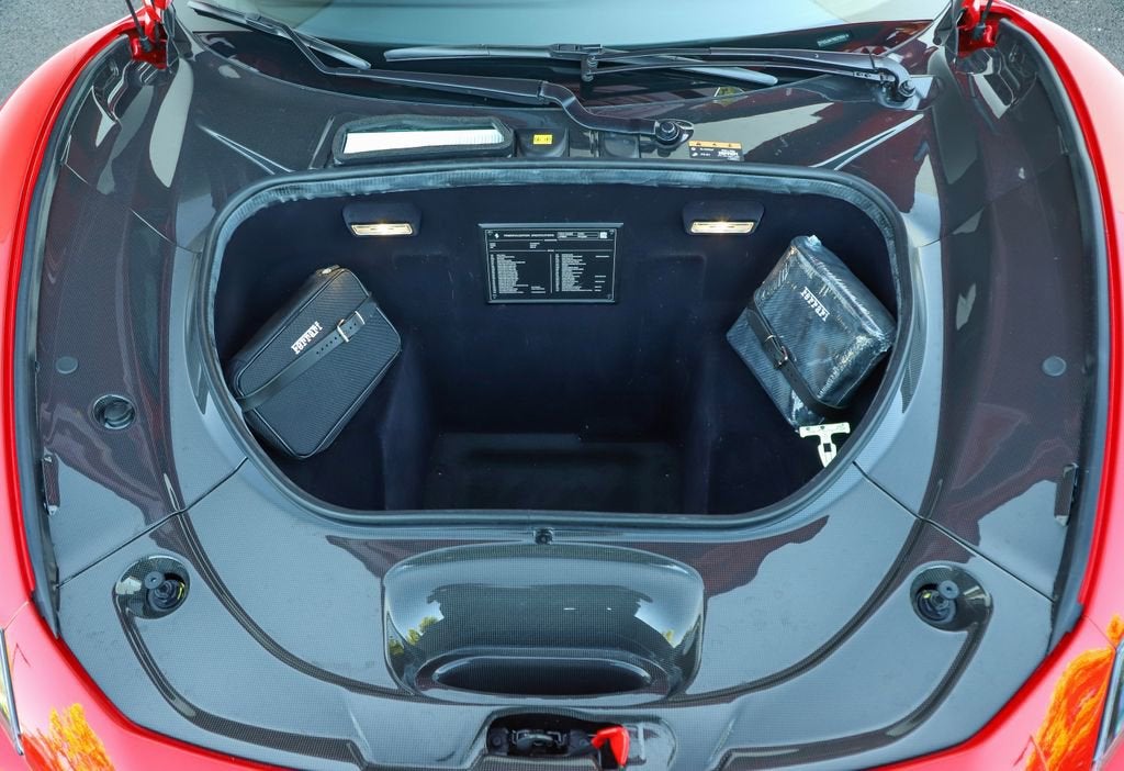 Ferrari F8 Tributo / Spider Carbon Fiber Front Trunk Trim