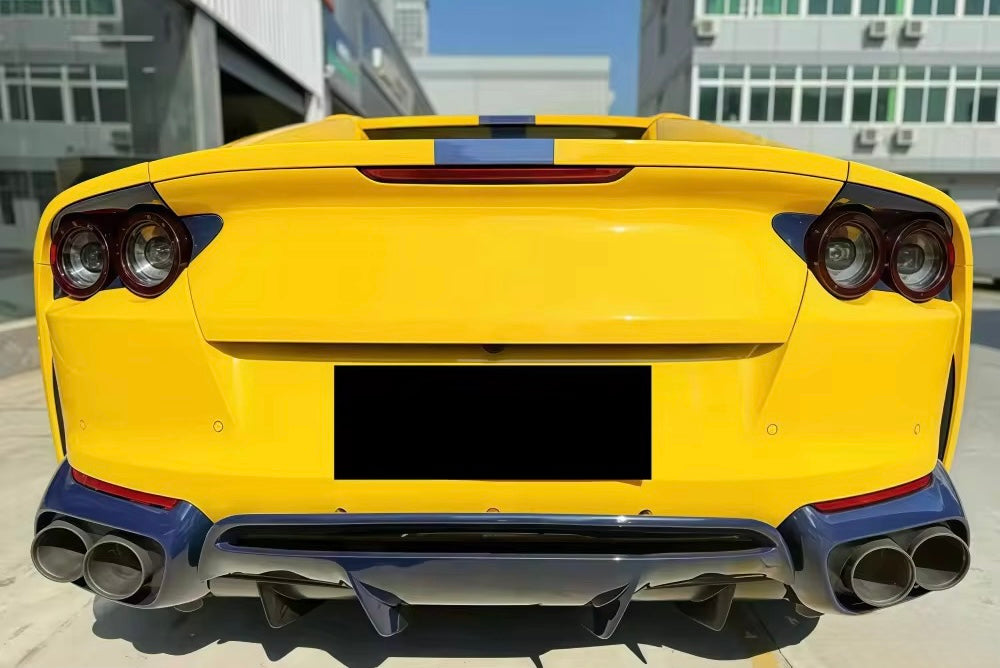 Ferrari 812 GTS Carbon Fiber Rear Diffuser