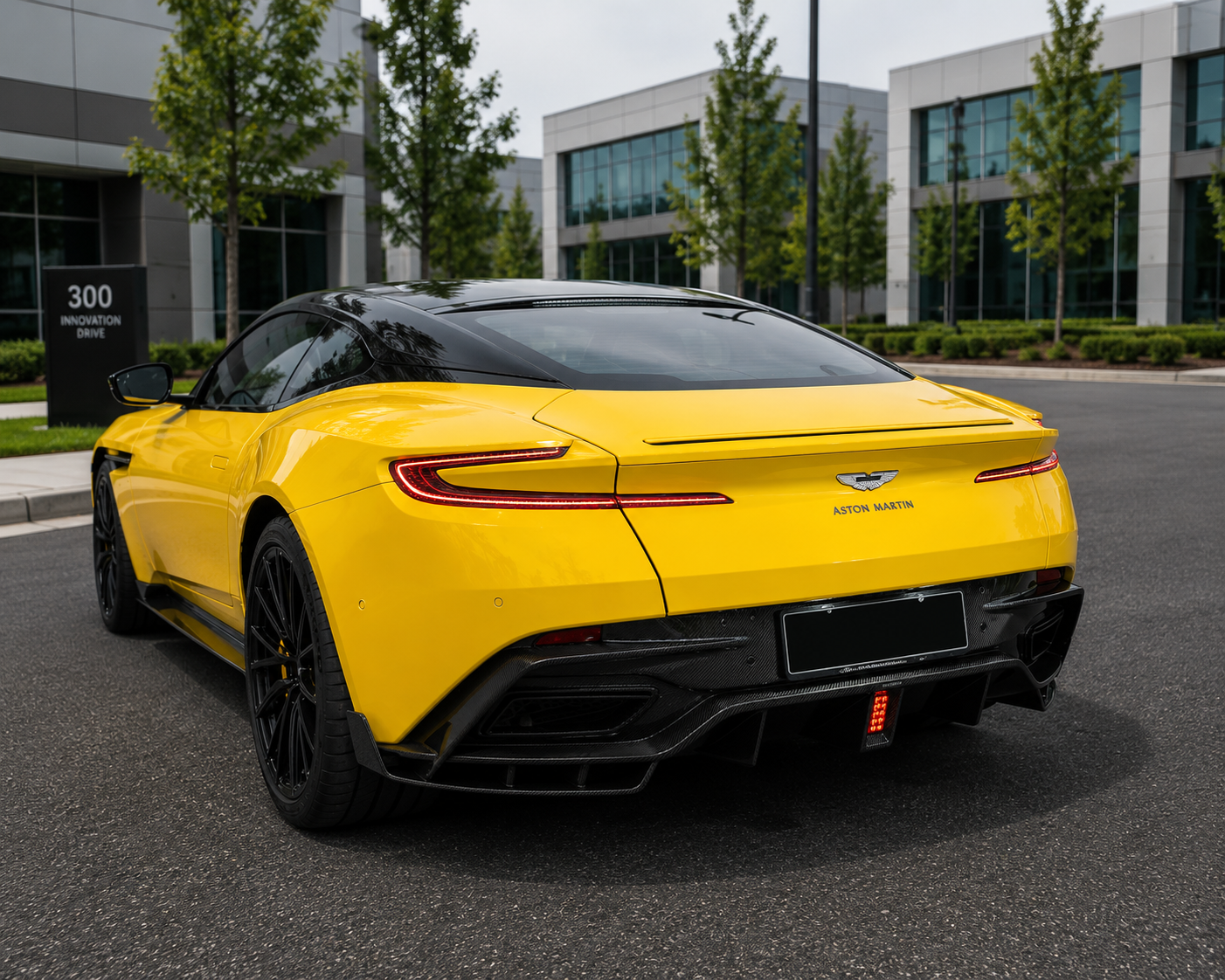 Carbon Fiber Rear Diffuser – Aston Martin DB11