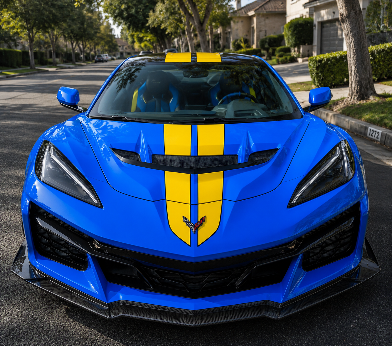Carbon Fiber Front Lip – Chevrolet Corvette C8 Z06