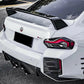 MP STYLE CARBON FIBER WING - BMW G87 M2 - Exotics Carbon Design