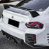 MP STYLE CARBON FIBER WING - BMW G87 M2 - Exotics Carbon Design