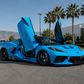 Corvette C8 - T.P Style Carbon Fiber Side Skirts