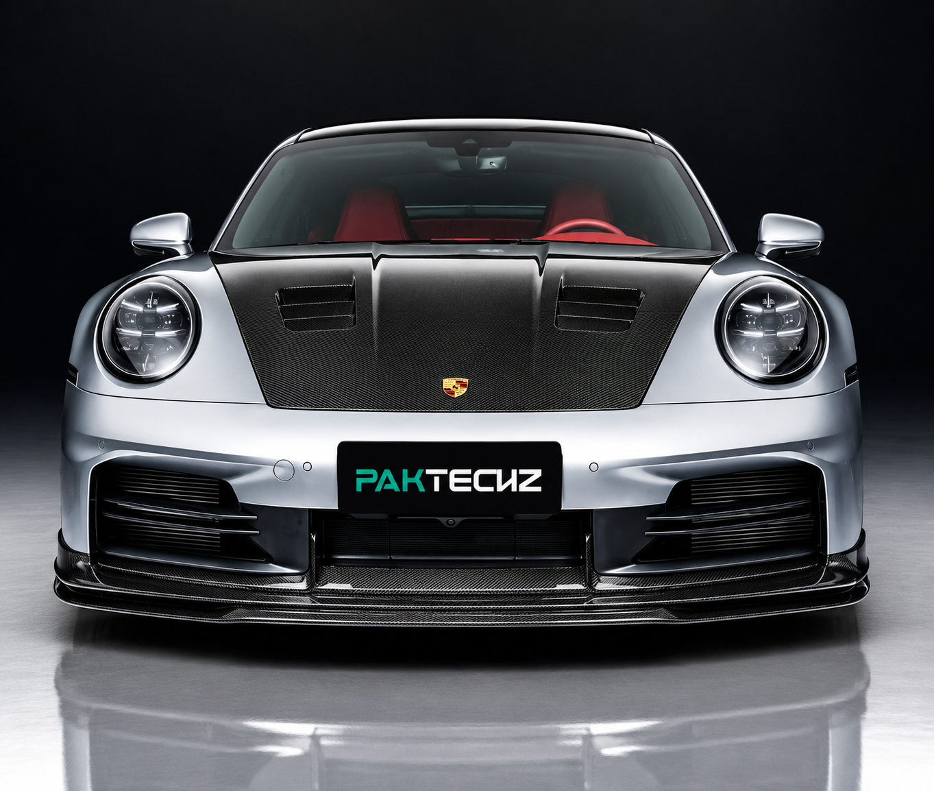 Porsche 911 (992) Carrera / Carrera S / Carrera 4S P.T Style Carbon Fiber Front Hood