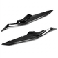 Chevrolet Corvette C8 Z06 Carbon Fiber Front Grille Trim Set (2023+)