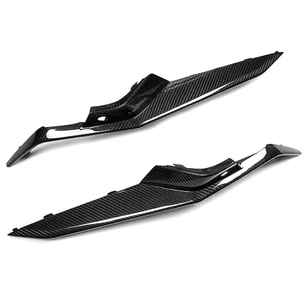Chevrolet Corvette C8 Z06 Carbon Fiber Front Grille Trim Set (2023+)