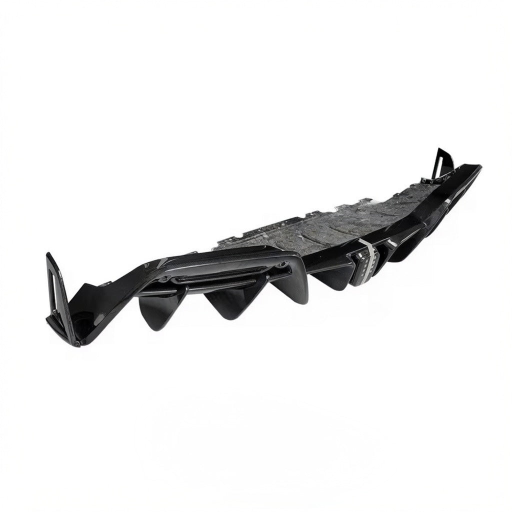 Ferrari 296 GTB BF Style Carbon Fiber Rear Diffuser