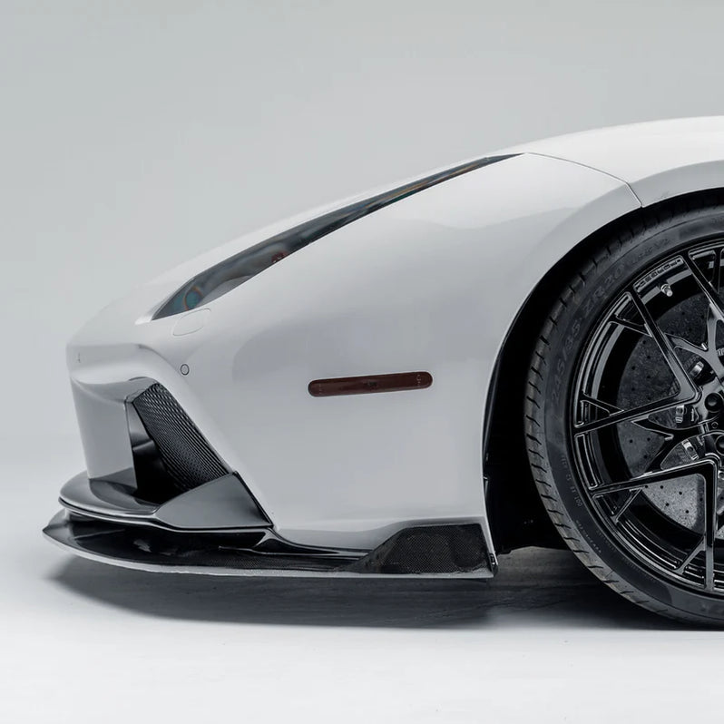 Ferrari 488 V-Style Carbon Fiber Front Lip