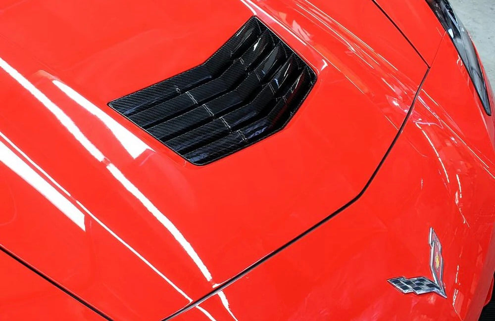 Chevrolet Corvette C7 Carbon Fiber Hood Vents