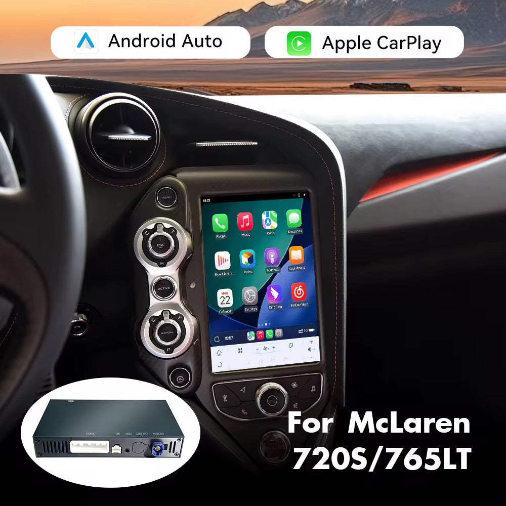 McLaren 720S / 765LT Apple CarPlay Screen Upgrade