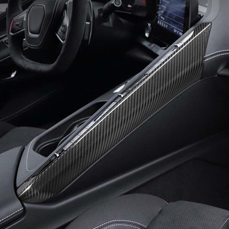 Chevrolet Corvette C8 - Carbon Fiber Upper Right Center Console Cover