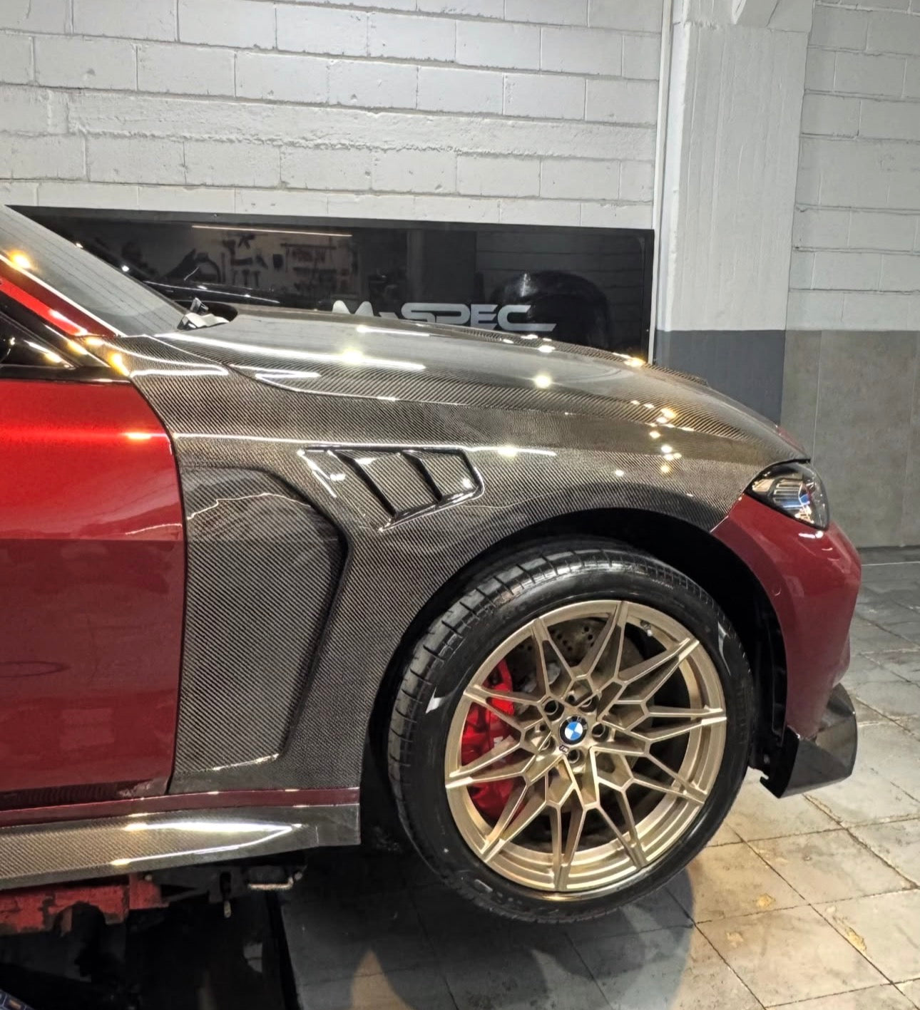 BMW G80 M3 / G82 M4 IMP Style Carbon Fiber Front Fenders