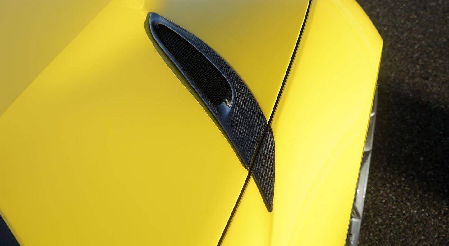 Ferrari 812 Superfast Carbon Fiber Front Hood Trim