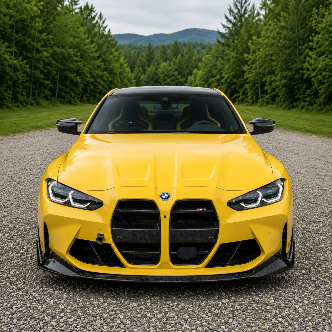 BMW G80 M3 / G82 M4 IMP Style Carbon Fiber Front Lip