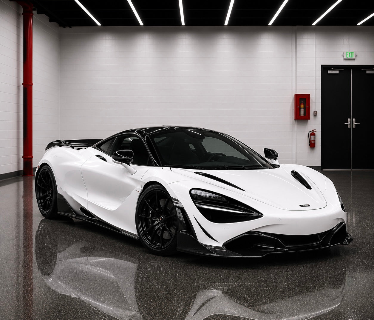 McLaren 720S Carbon Fiber Front Canards