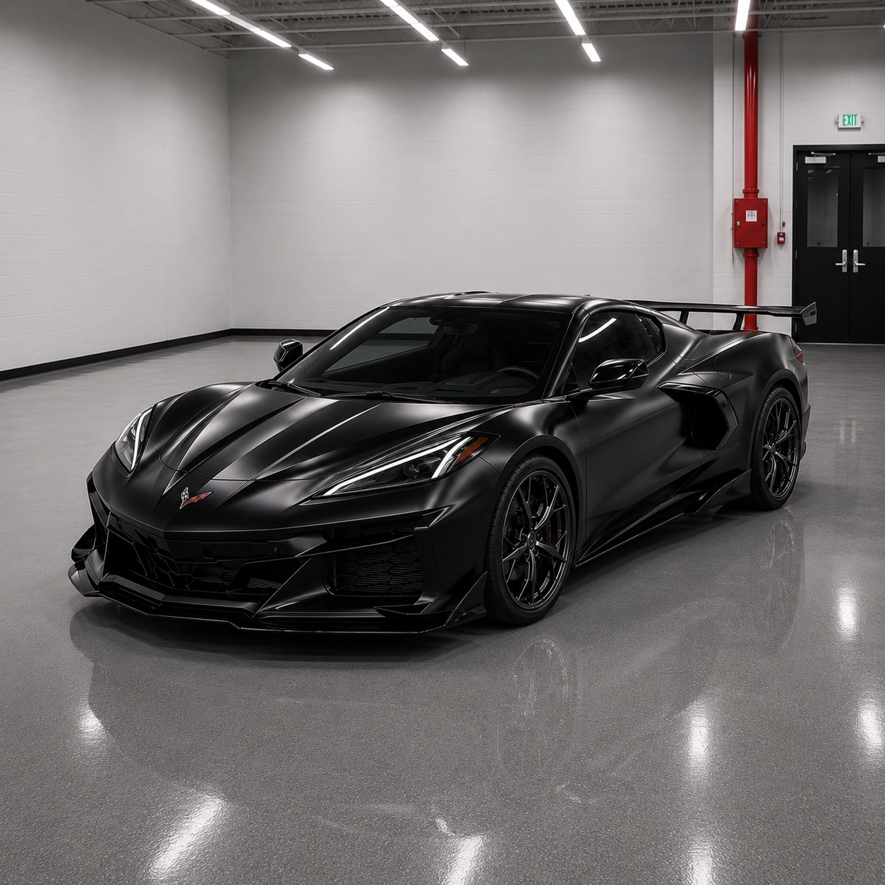 Chevrolet Corvette C8 Stingray - Z06 Style Full Conversion Front Bumper Body Kit (2020–2024)