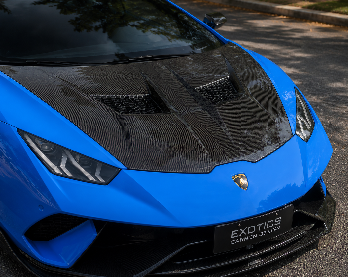 Lamborghini Huracán LP580 & LP610 - Carbon Fiber Vented Hood