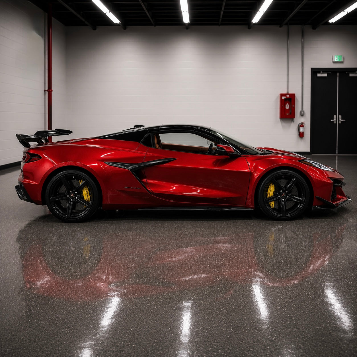 Corvette C8 Z06/E-Ray - ZR1 ZTK Style Carbon Fiber Aero Kit