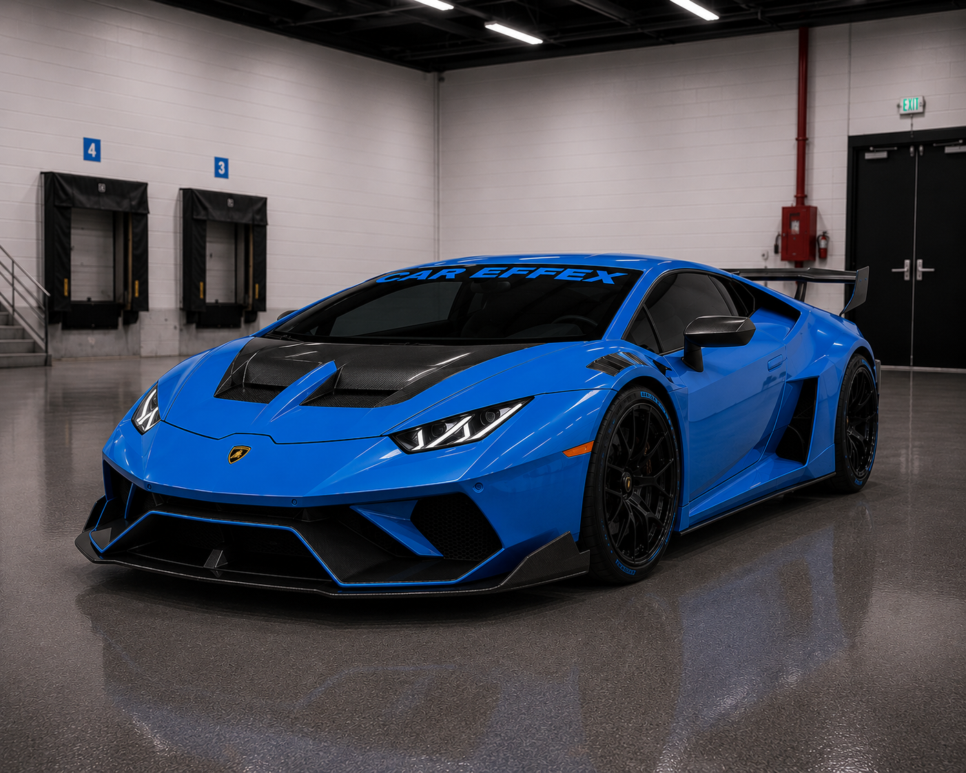 Lamborghini Huracán Forged Carbon Fiber Vented Race Hood