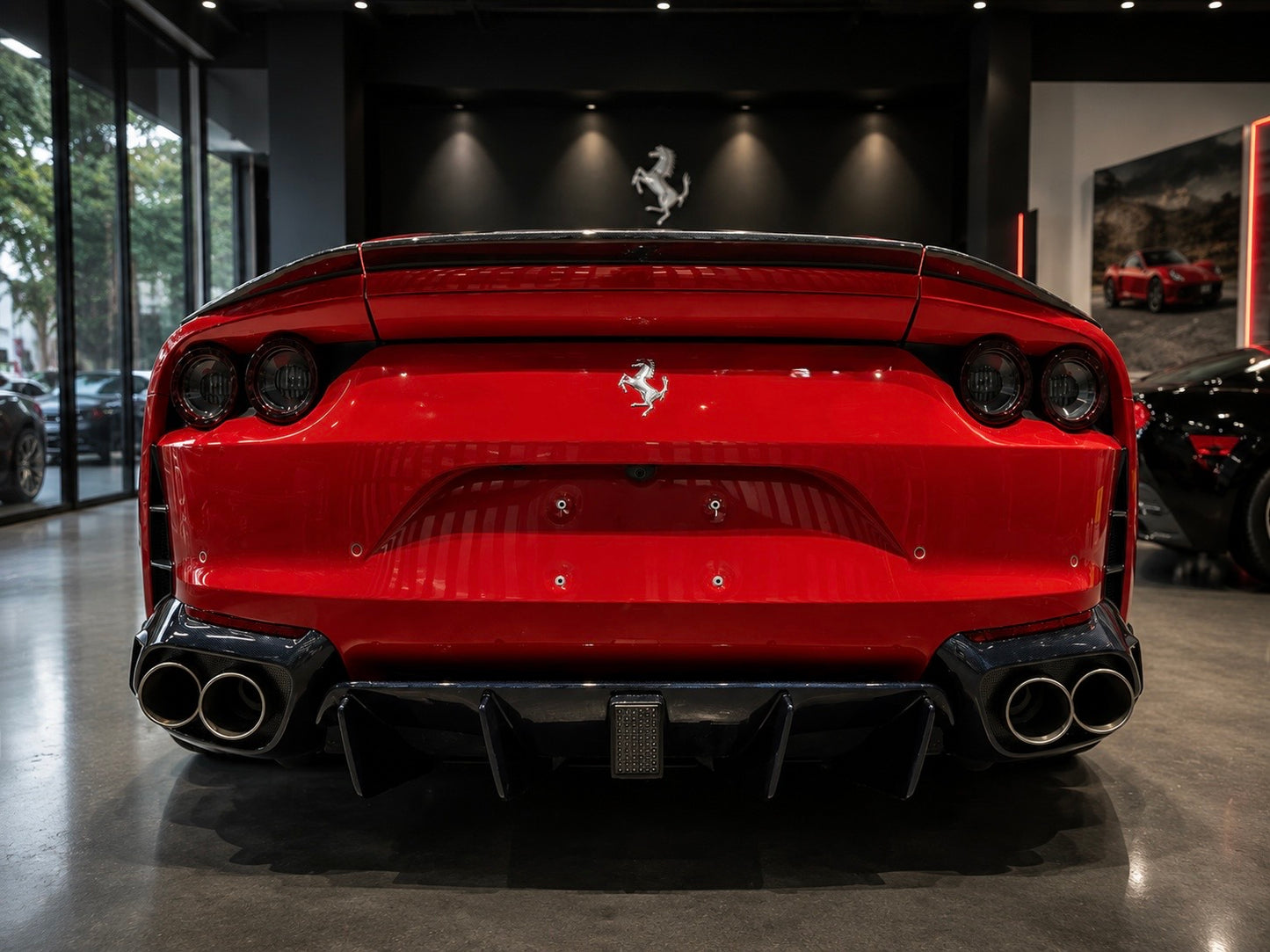 Ferrari 812 GTS - Carbon Fiber Rear Diffuser