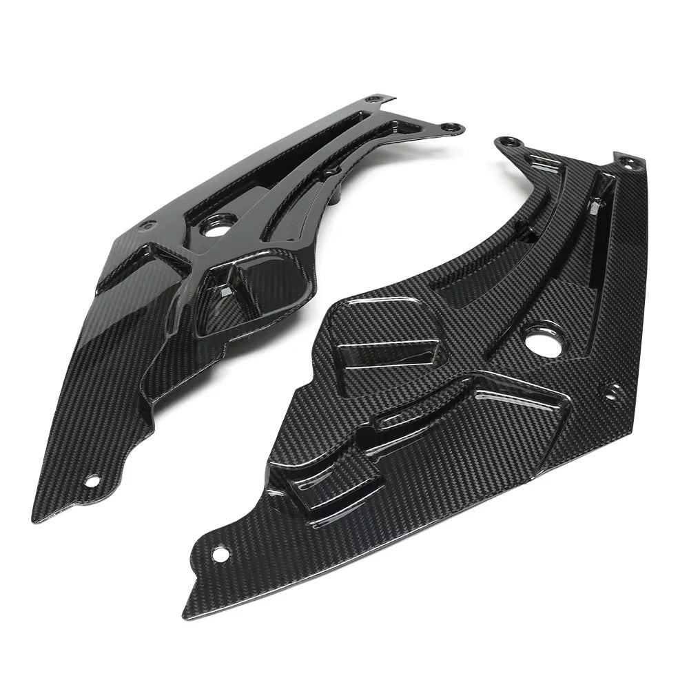 BMW G80 M3 / G82 M4 Carbon Fiber Engine Bay Headlight Cover Set