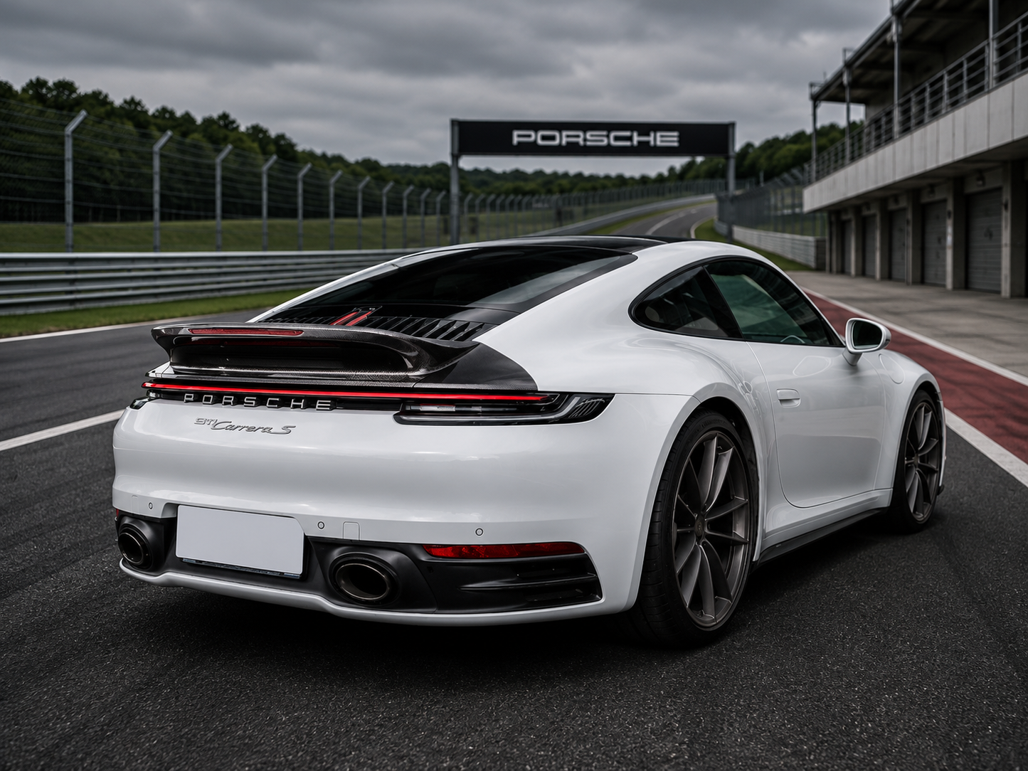 Porsche 911 992 Carrera (2020-2024) - Duck Tail Trunk Spoiler