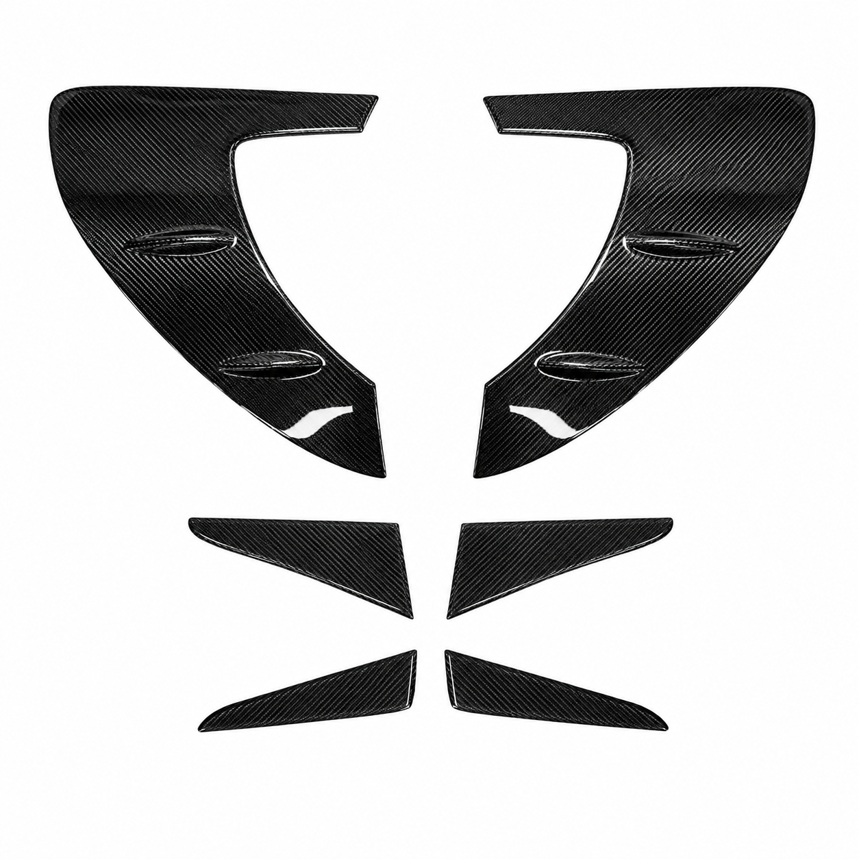Ferrari 296 GTB Carbon Fiber Rear Fender Vents