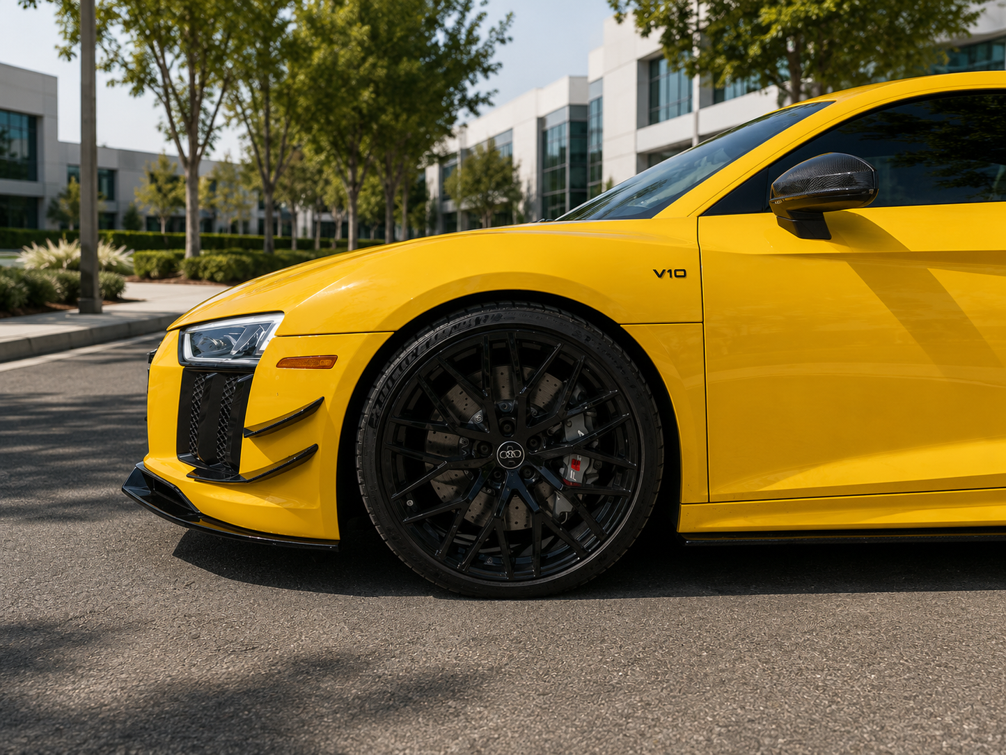 Audi R8 Gen 2 PFL Carbon Fiber Front Canards