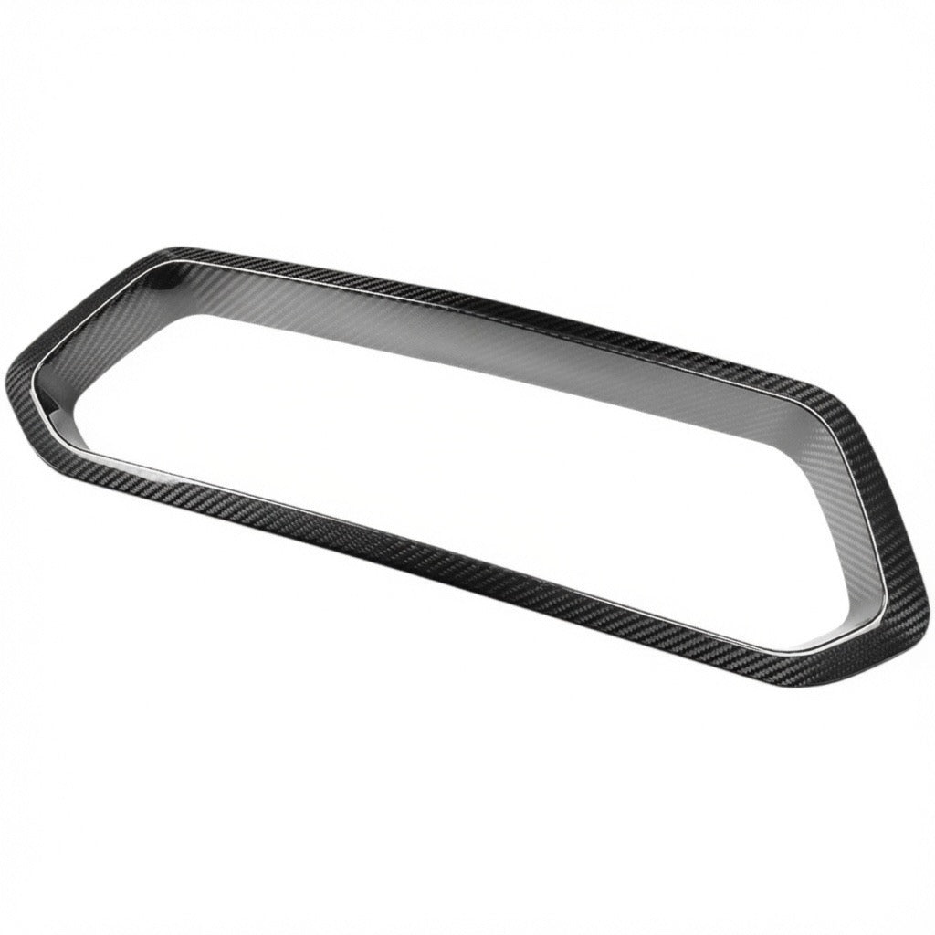 C8 Z06/ERay Corvette Carbon Fiber Rear Bumper Diffuser Exhaust Tail Pipe Surround Trim Cover