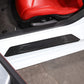 Chevrolet Corvette C8 Carbon Fiber Dashboard Door Sill Covers (2020–2026)