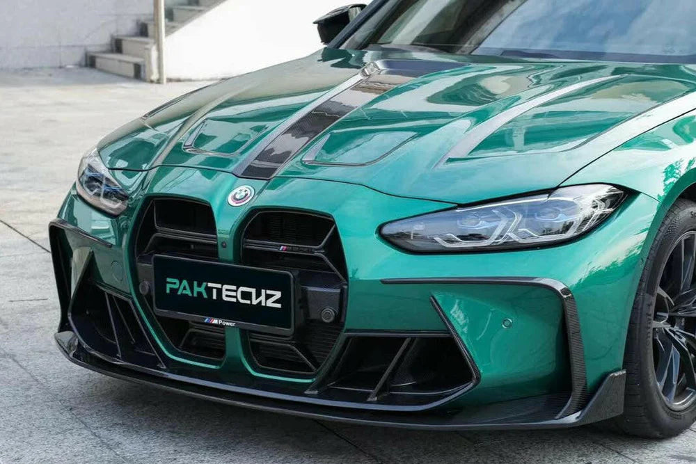 PAKTECHZ CARBON FIBER FRONT LIP - BMW G80 M3 | G82 M4 - Exotics Carbon Design