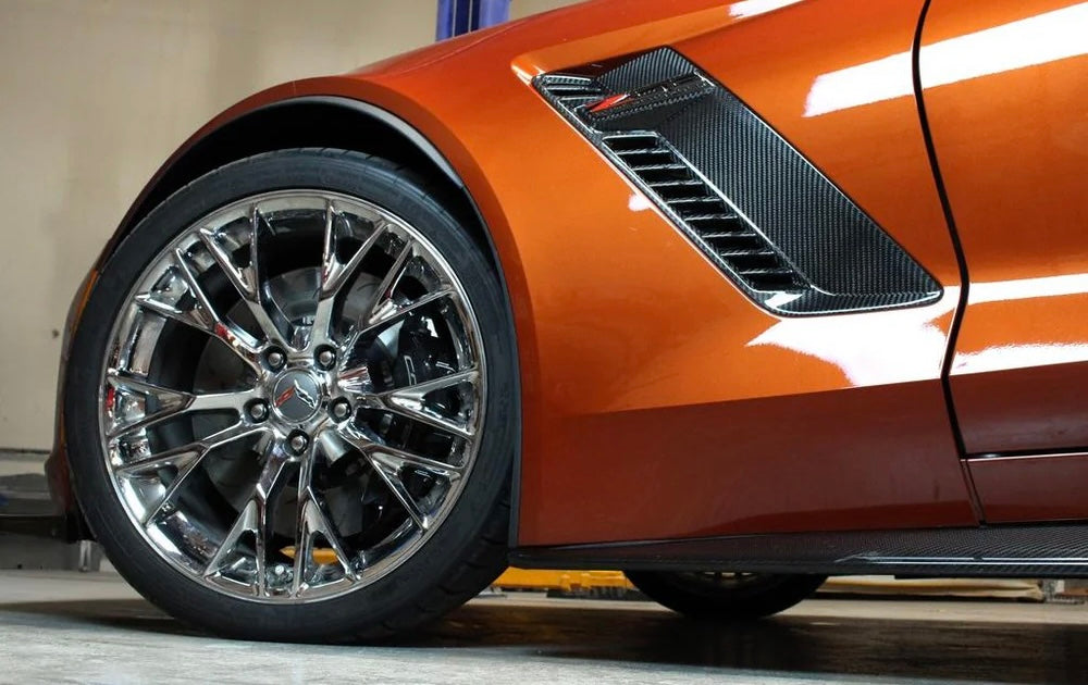 Chevrolet Corvette C7 Z06 Carbon Fiber Fender Vents
