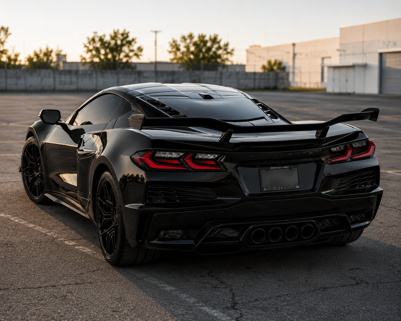Corvette C8 ZR1 Style Carbon Fiber Wing – Stingray / Z06 / E-Ray