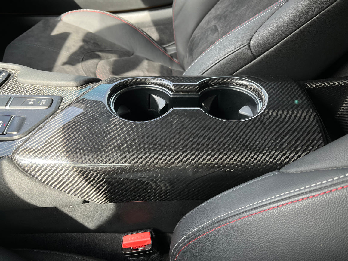 Carbon Fiber Armrest Center Console - Toyota GR Supra A90 (2020–2022) - Exotics Carbon Design