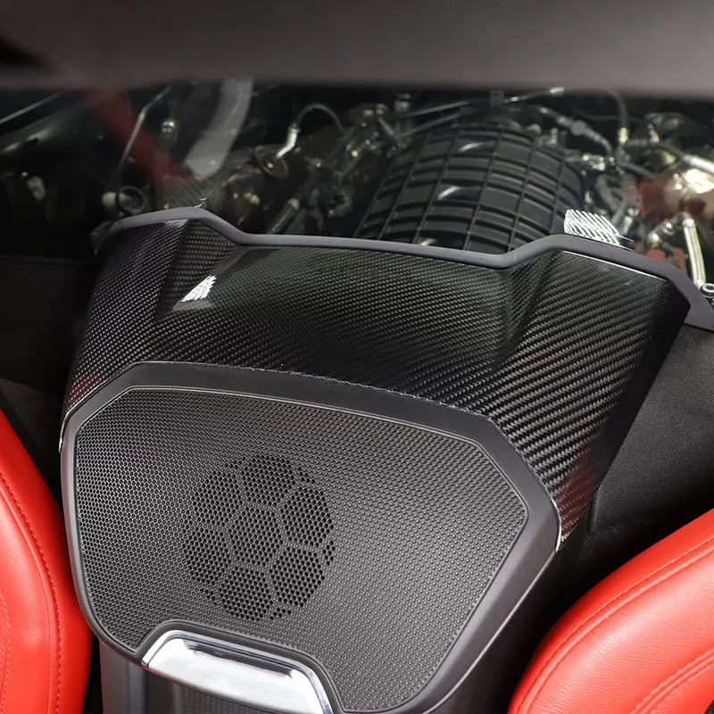 Chevrolet Corvette C8 Carbon Fiber Rear Speaker Panel