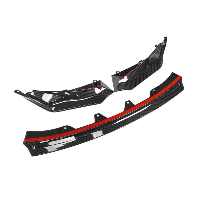 V STYLE CARBON FIBER FRONT LIP - BMW G80 M3 | G82 M4 - Exotics Carbon Design