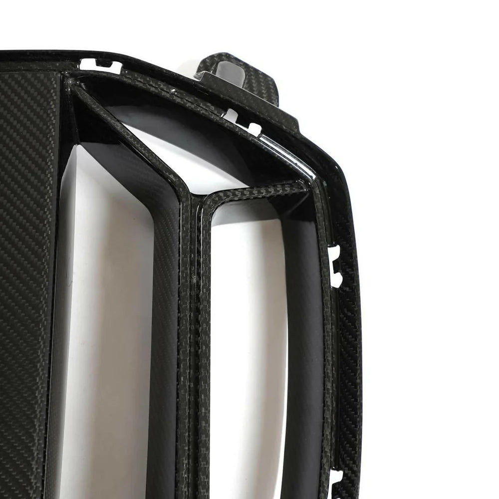 CSL STYLE CARBON FIBER GRILL - BMW G80 M3 | G82 M4 - Exotics Carbon Design