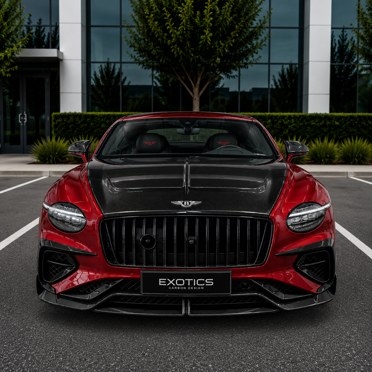 2025+ Bentley Continental GTS Full Carbon Fiber Body Kit