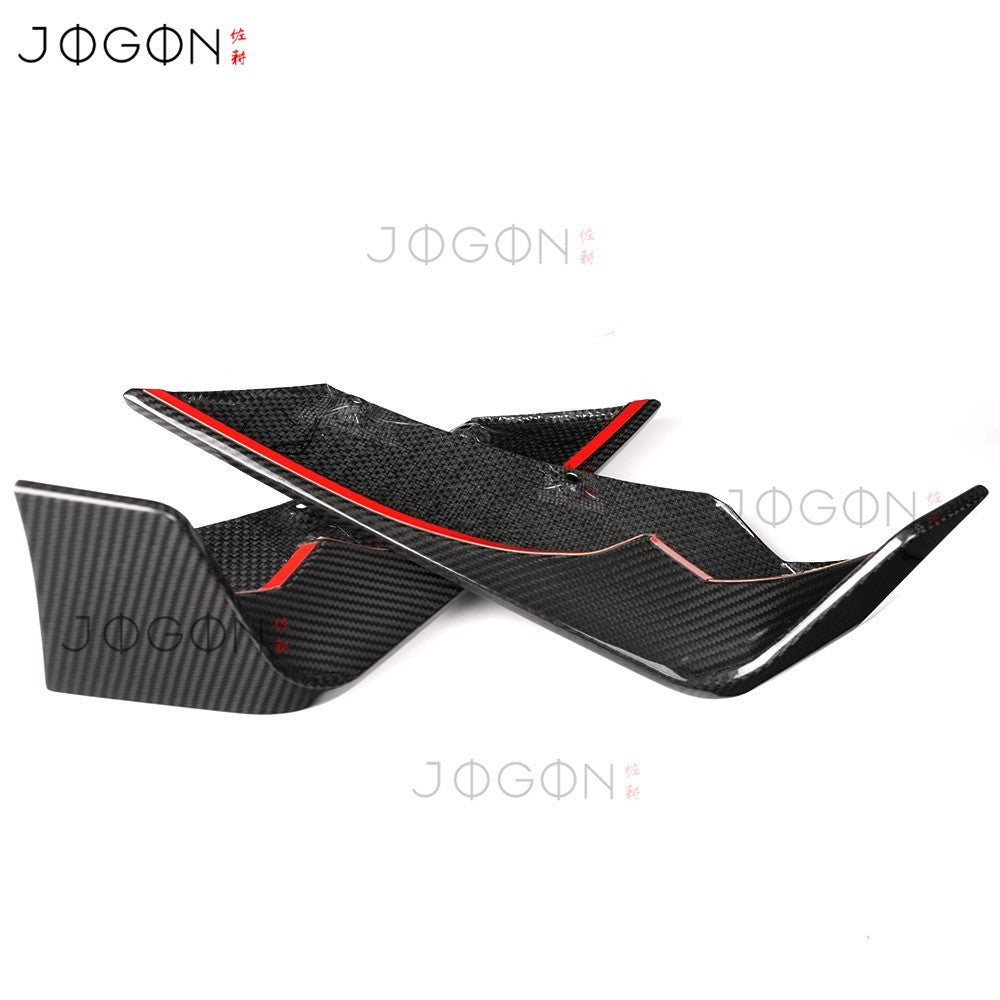 Chevrolet Corvette C8 Z06 & E-Ray Carbon Fiber Rear Diffuser Side Blades