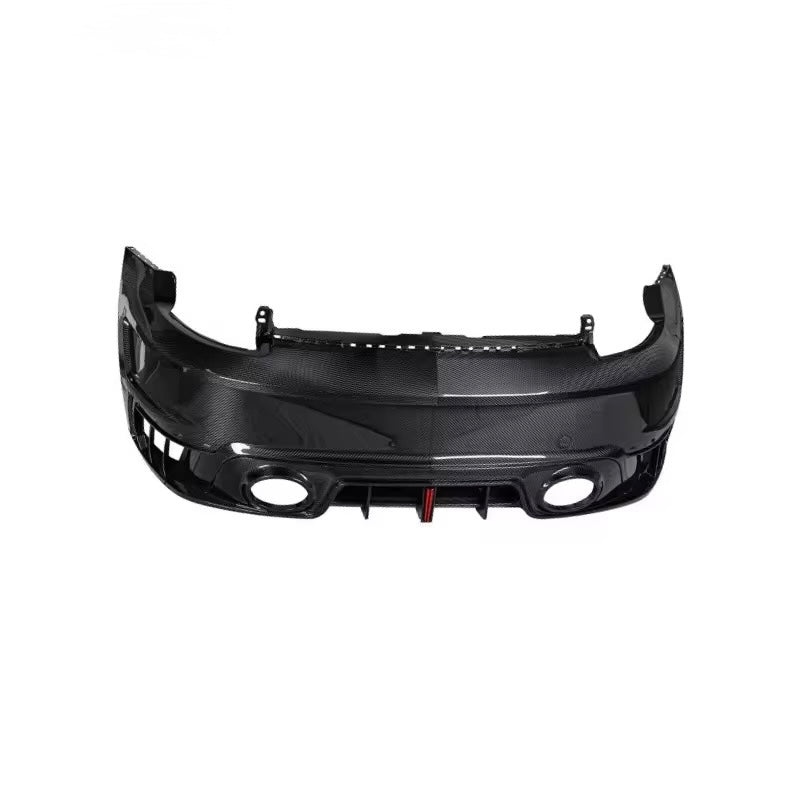 Porsche 911 (992) Turbo S Carbon Fiber Rear Bumper
