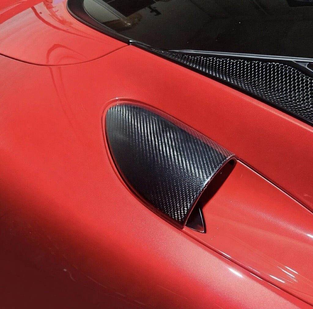 McLaren GT Carbon Fiber Side Vent Covers