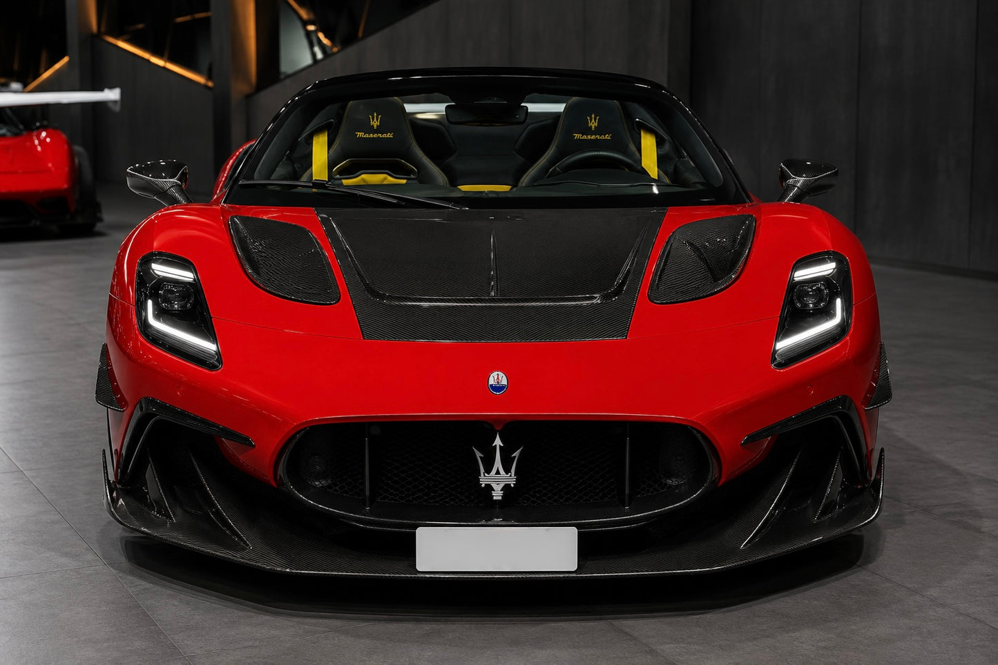 Maserati MC20 - Carbon Fiber Front Diffuser