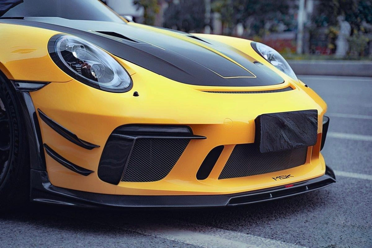 Porsche 911 (991) GT3 Carbon Fiber Front Air Vents Trim